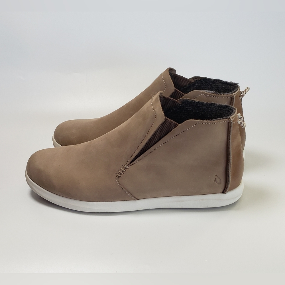 Olukai hawai'iloa Manu Hope Bootie in Taupe Grey Size 8.5 - Picture 2 of 15